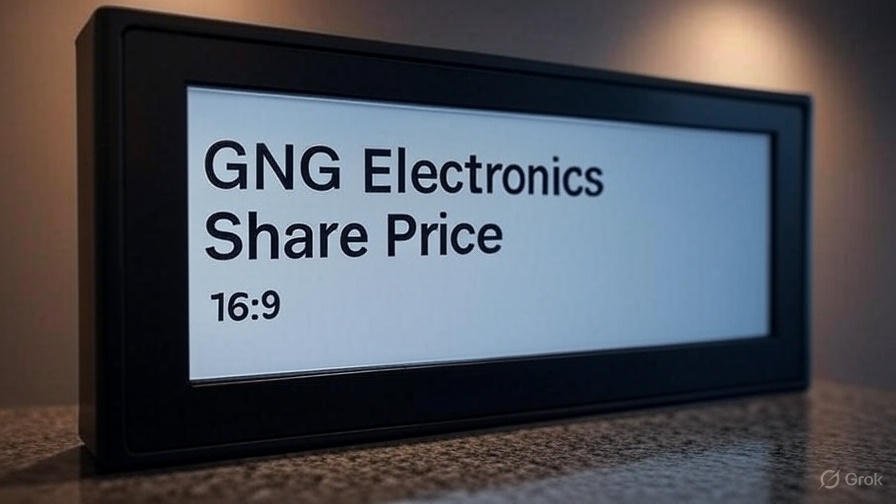 GNG Electronics Share Price: