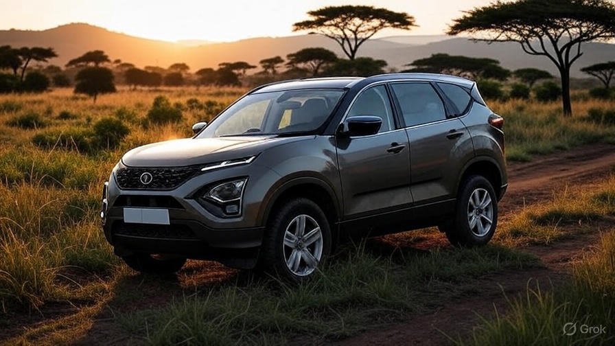 tata harrier safari adventure x