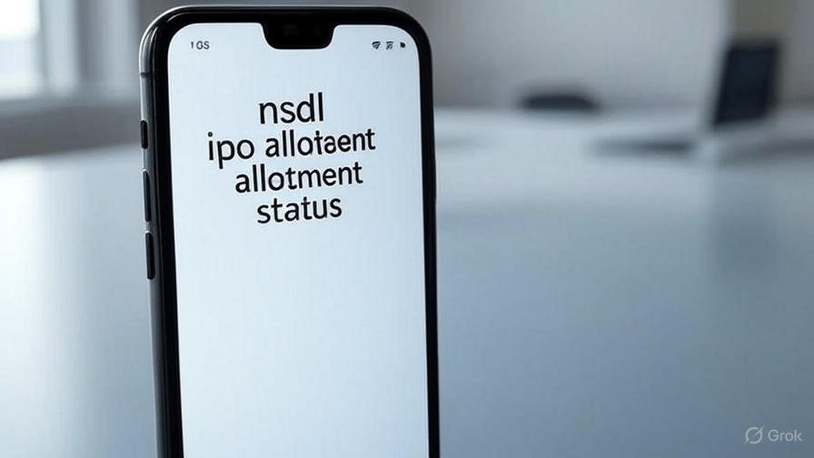 nsdl ipo allotment allotment status