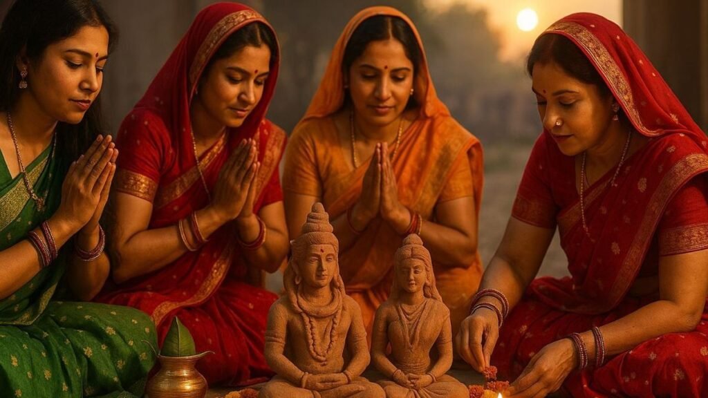 hartalika teej 2025 puja muhurat